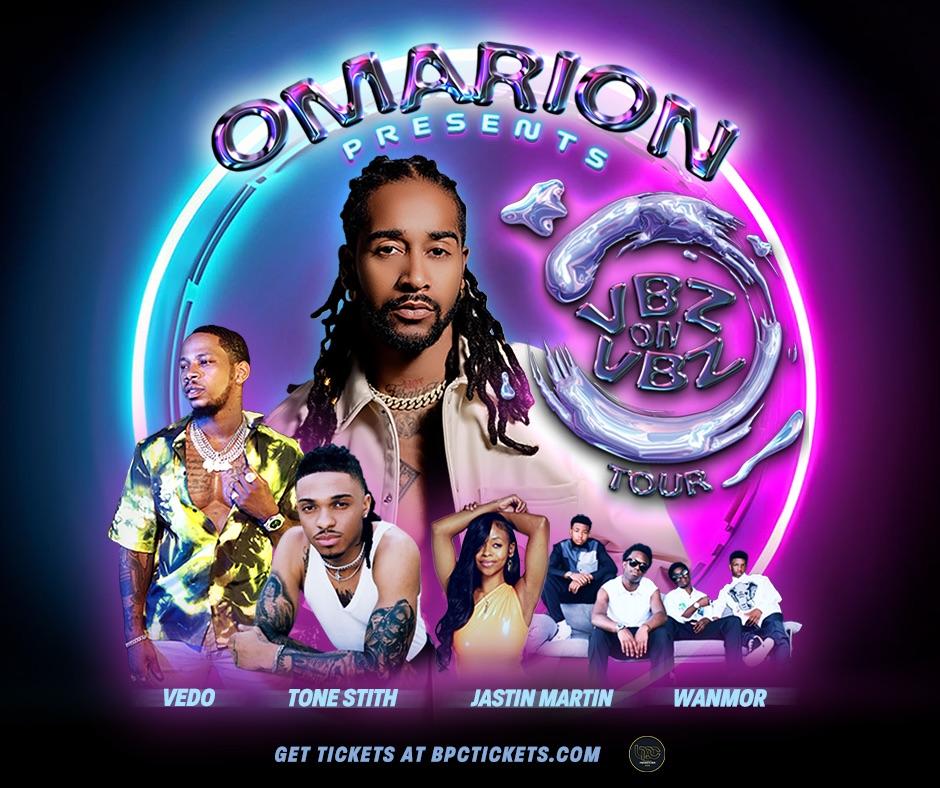 Platinum-Selling Artist Omarion Announces “Omarion: Vbz on Vbz Tour” in Collaboration with the Black Promoters Collective