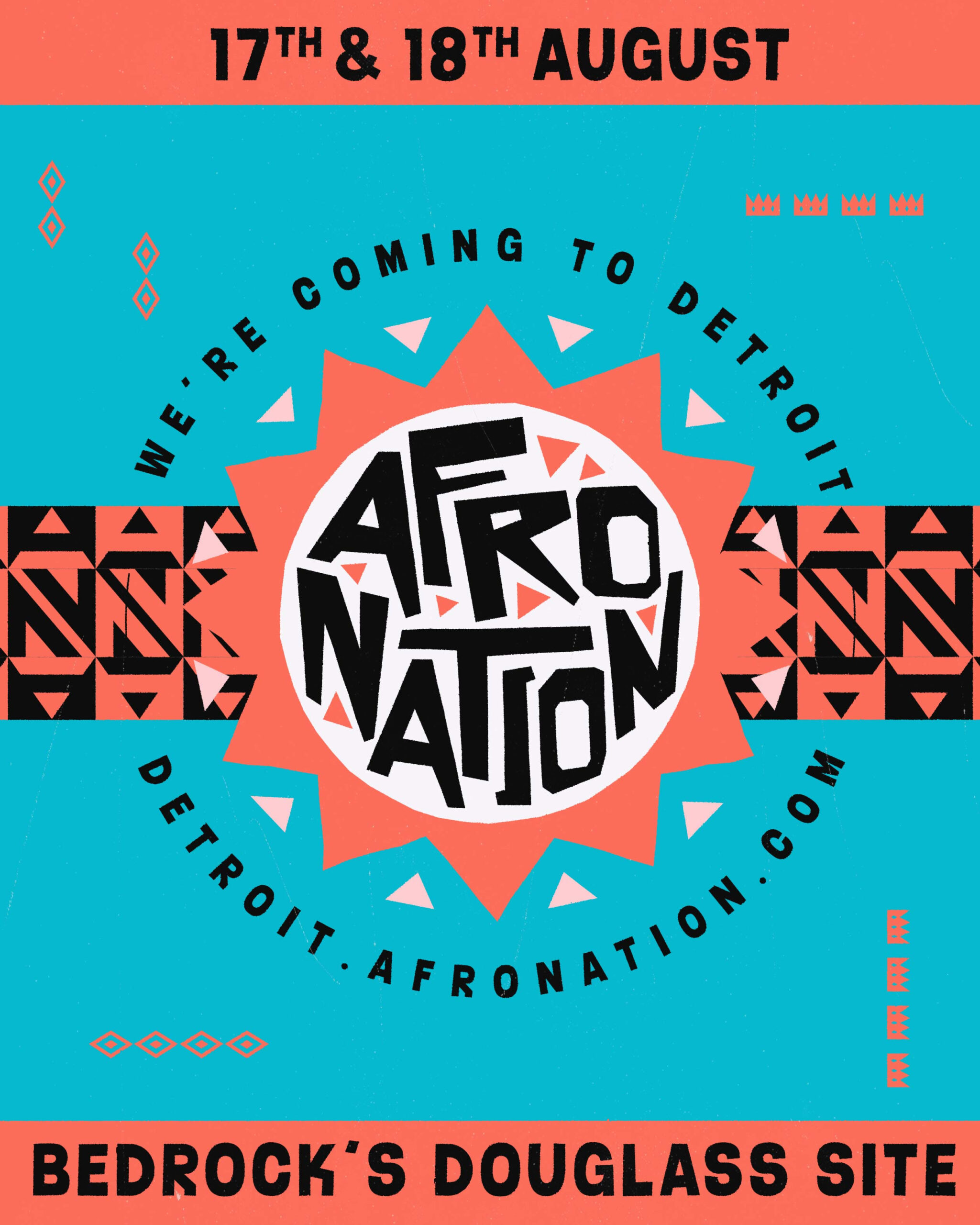 Afro Nation Announces Their Return to Detroit on August 17th And 18th, 2024