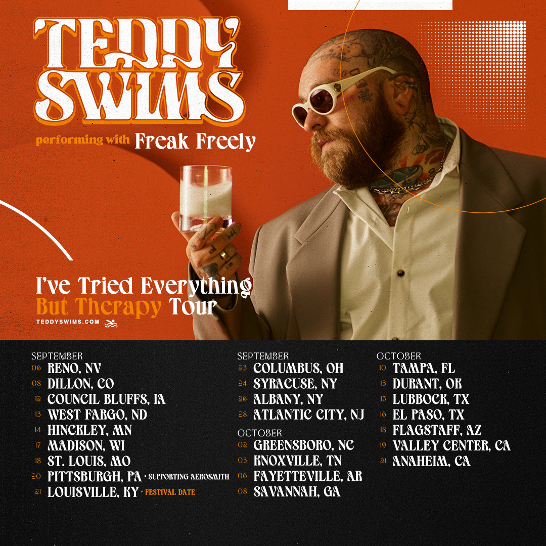 Teddy Swims Announces Fall 2024 North American Tour Dates