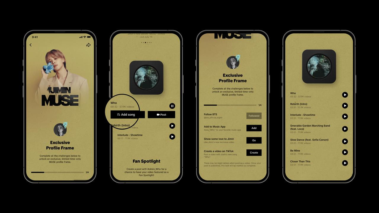 TikTok Launches New In-App Experience Celebrating Jimin of BTS