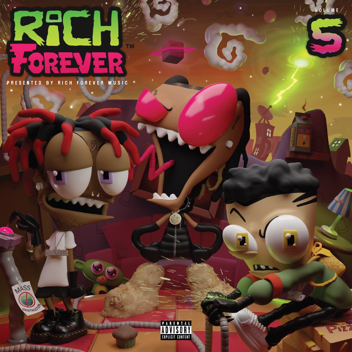 Rich The Kid, Famous Dex, & Jay Critch Reunite For ‘Rich Forever 5’ Project