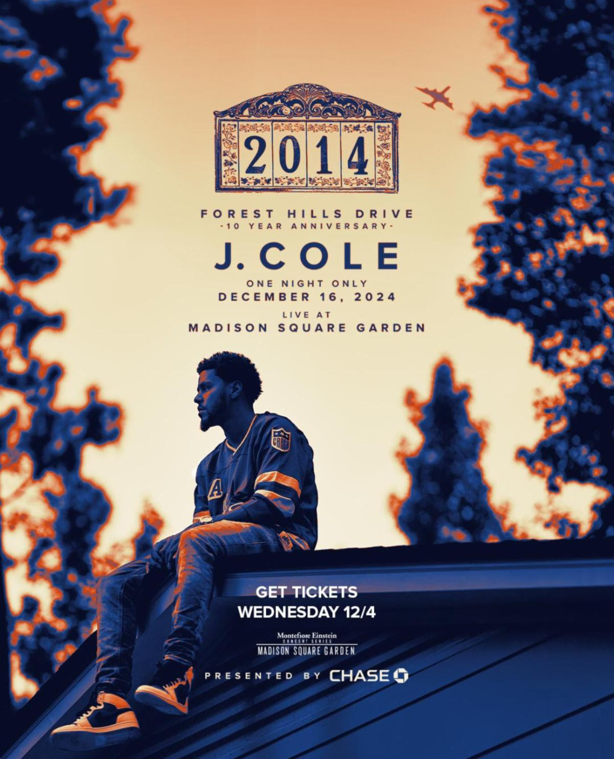 J. Cole Announces One-Night Only Madison Square Garden Show!